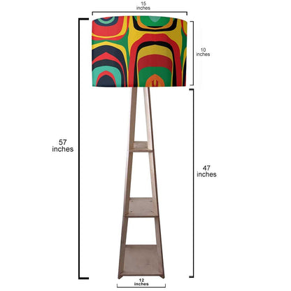 Standing Tripod Lamp - Retro Look Nutcase