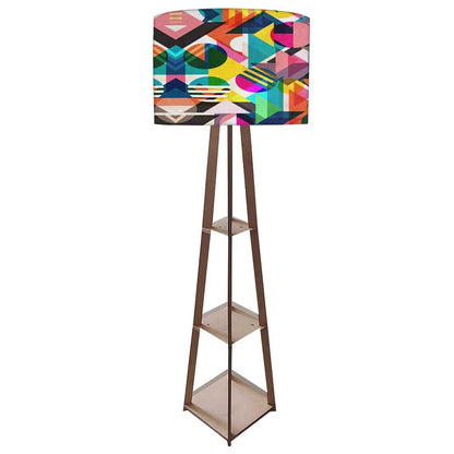 Modern Floor Lamps - Mulicolour ply Nutcase