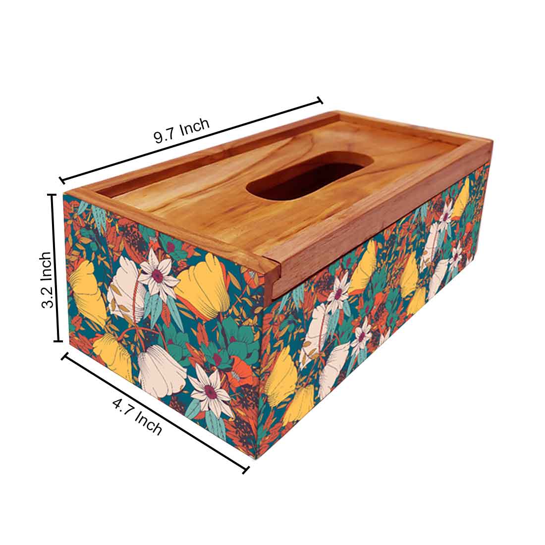 Wooden Tissue Holder for Dining Table Online India