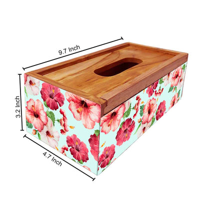 Tissue Paper Holder Box Wooden for Office Home Online India