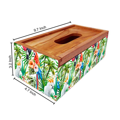 Designer Wooden Tissue Box for Car Office Online India