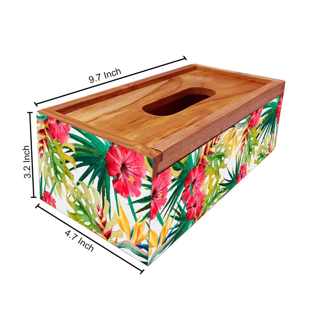 Rectangular Tissue Paper Holder for Table Kitchen Online India