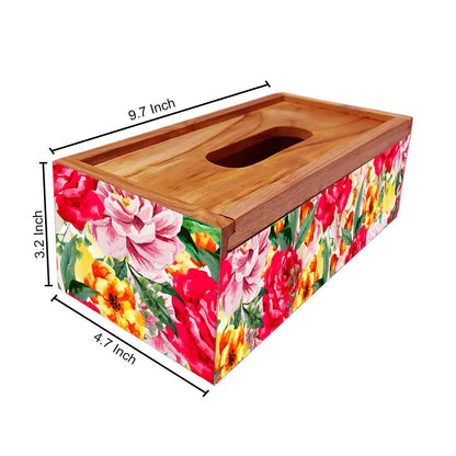 Wooden Tissue Box Holder for home Online India