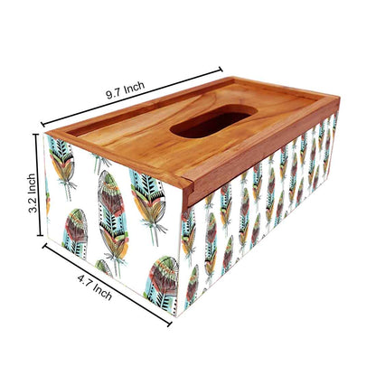 Wooden Tissue Holder for Home Office Online India