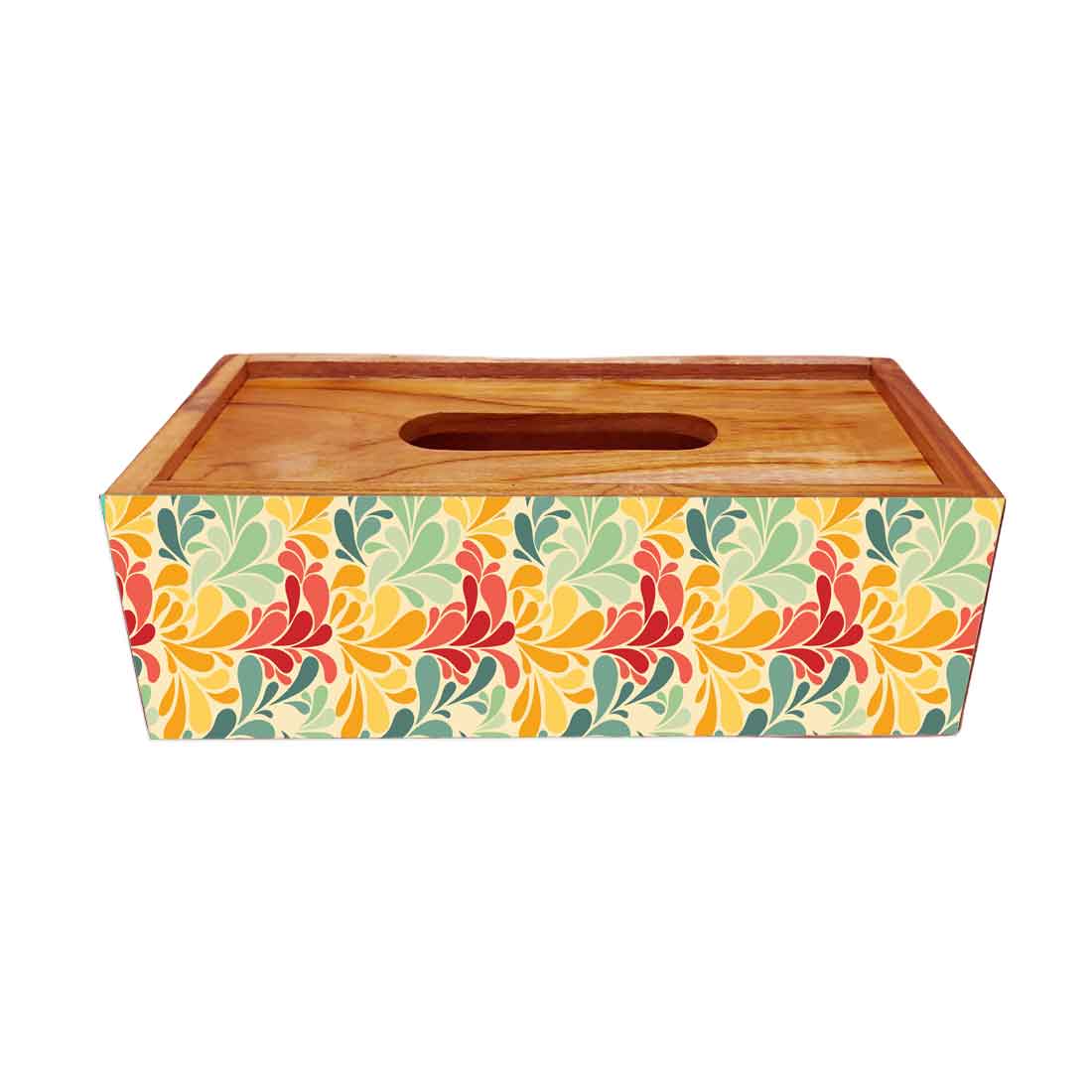 Designer Wooden Tissue Box Holder for Car Office