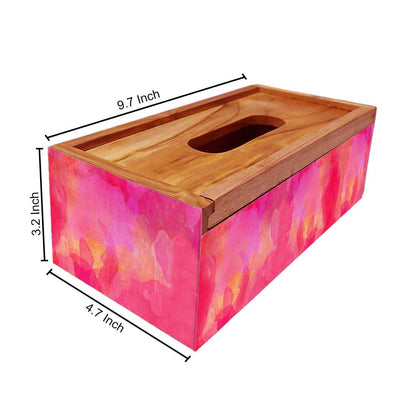 Wooden Tissue Stand Holder Online India