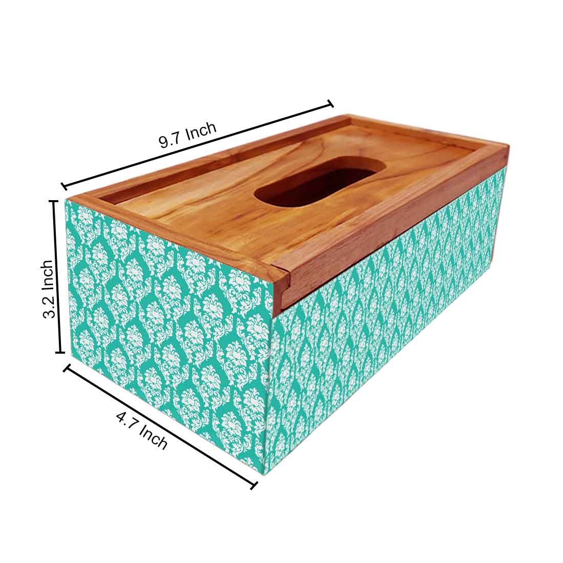 Wooden Tissue Holder for Home Office Online India