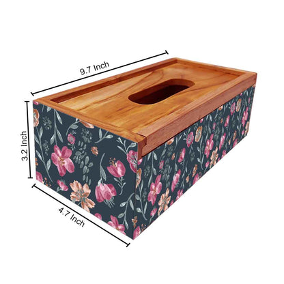 Wooden Tissue Holder for bathroom Online India