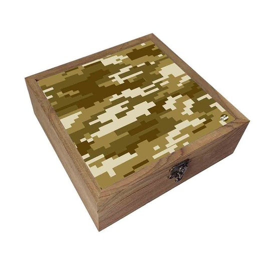 Nutcase Designer Anniversary Gift for Wife Special Latest - Unique Gifts -8 Bit Camo Desert Storm Nutcase