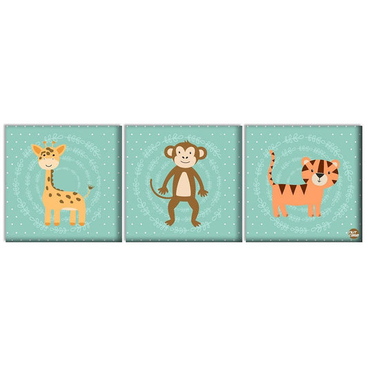 Wall Art Decor Panel For Home - Jungle Vibes Nutcase