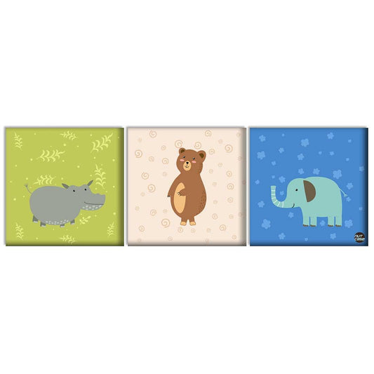 Wall Art Decor Panel For Home - Cute Forest Nutcase