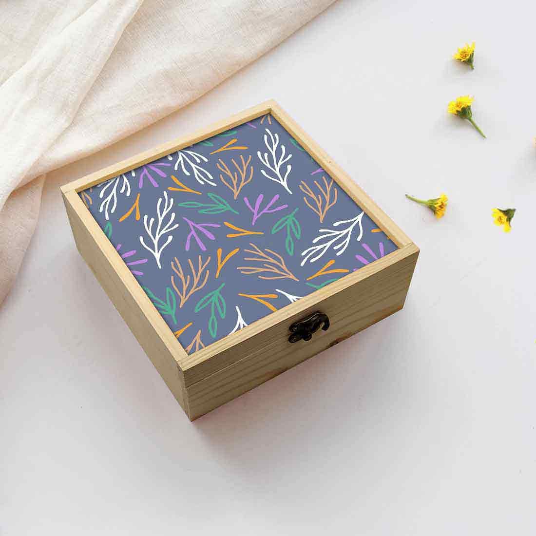 Jewellery Box Wooden Jewelry Organizer -  Beautiful Twig Nutcase