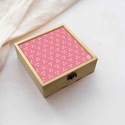 Jewellery Box Wooden Jewelry Organizer -  White Pow Nutcase