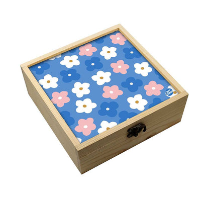 Jewellery Box Wooden Jewelry Organizer -  Flowers Of Spring Nutcase