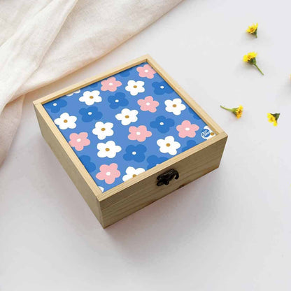 Jewellery Box Wooden Jewelry Organizer -  Flowers Of Spring Nutcase