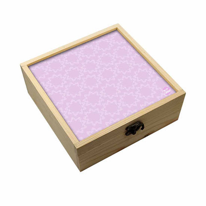 Jewellery Box Makepup Organizer -  Purple Floral Design Nutcase