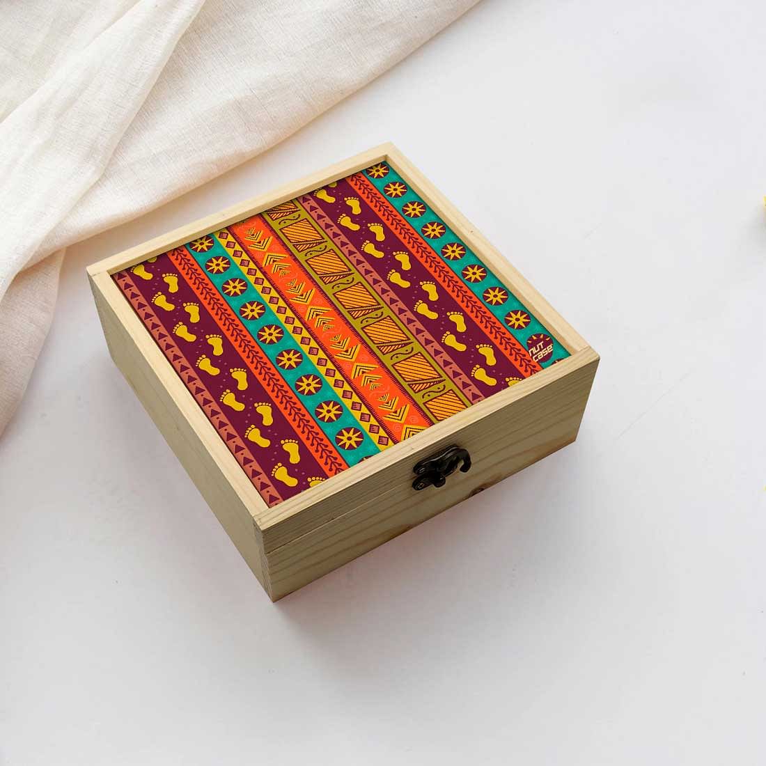 Jewellery Box Makepup Organizer -  Ethnic Design Nutcase