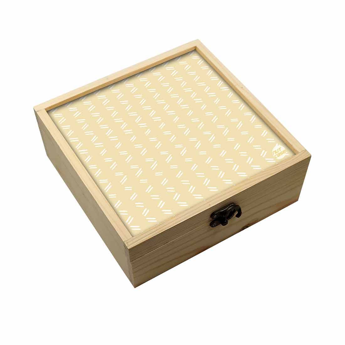 Jewellery Box Makepup Organizer -  Yellow Shade Nutcase