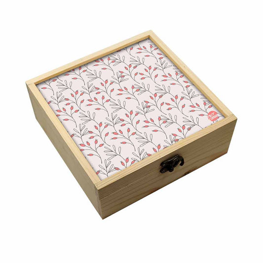 Jewellery Box Makepup Organizer -  Beautiful Floral Nutcase