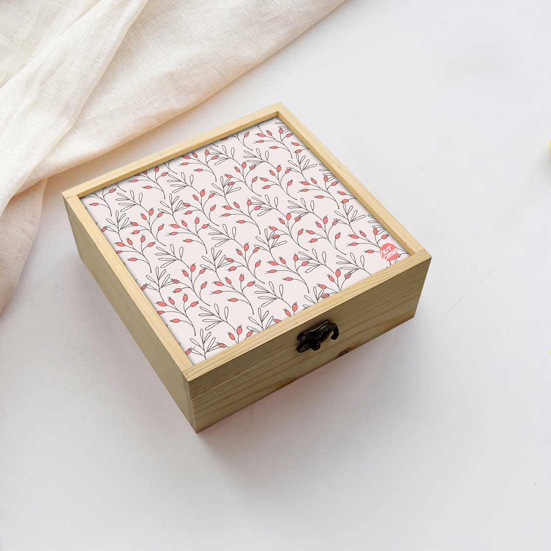 Jewellery Box Makepup Organizer -  Beautiful Floral Nutcase