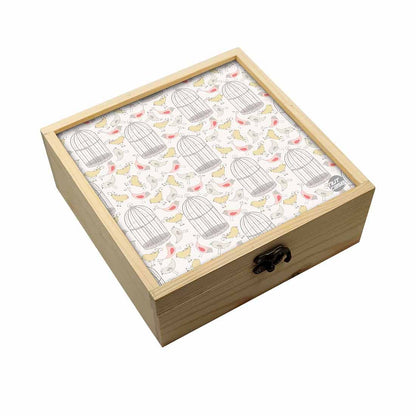 Jewellery Box Makepup Organizer -  Bird Cage Nutcase