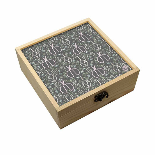 Jewellery Box Makepup Organizer -  Scissors Nutcase