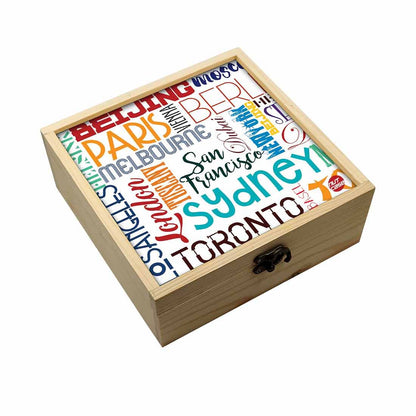 Jewellery Box Makepup Organizer -  Paris Art Nutcase