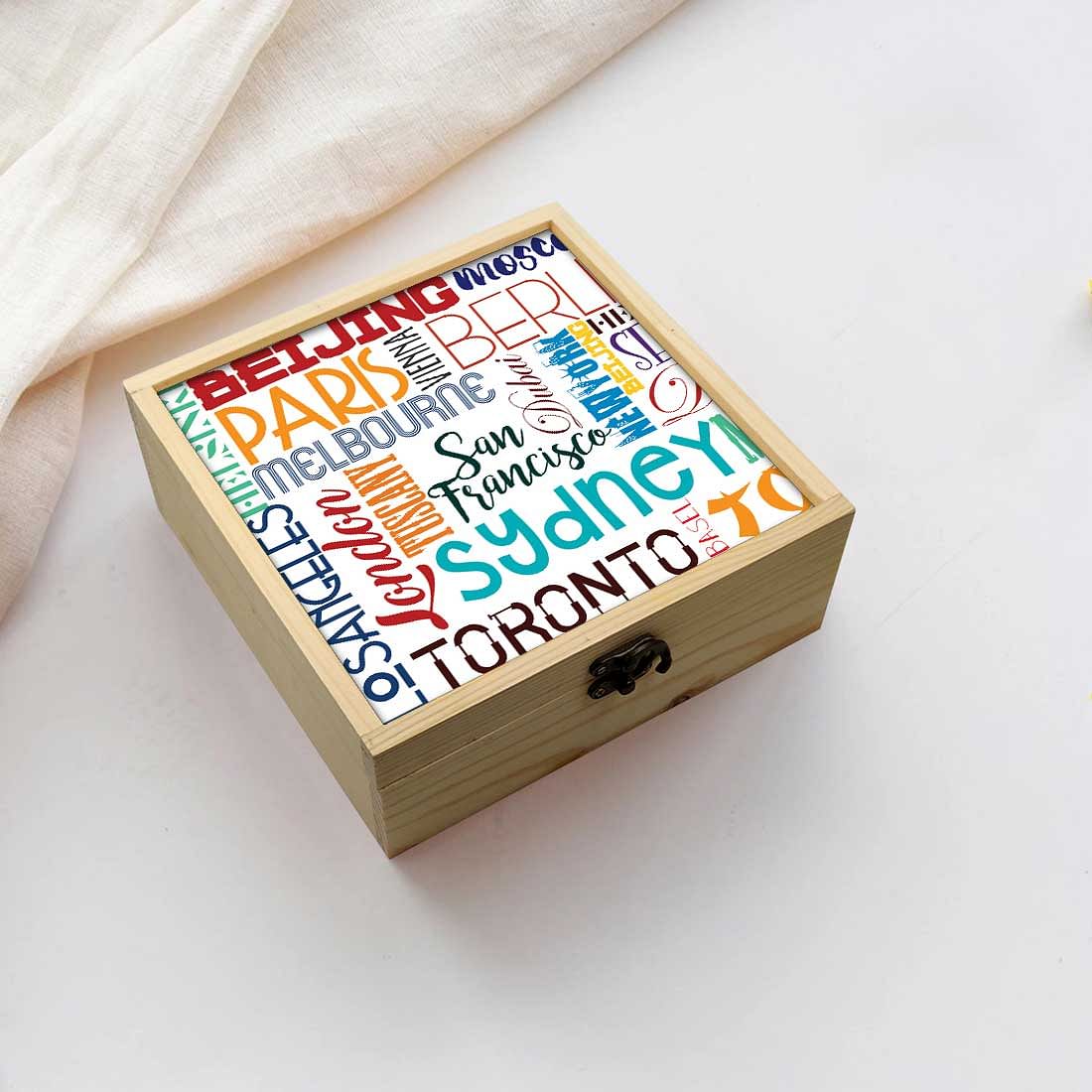 Jewellery Box Makepup Organizer -  Paris Art Nutcase