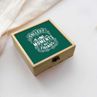 Jewellery Box Makepup Organizer -  Collect Moments Not Things Nutcase