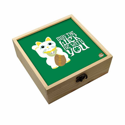 Jewellery Box Makepup Organizer -  May The Luck Be With You Nutcase