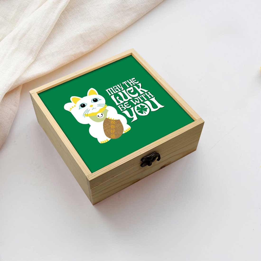 Jewellery Box Makepup Organizer -  May The Luck Be With You Nutcase