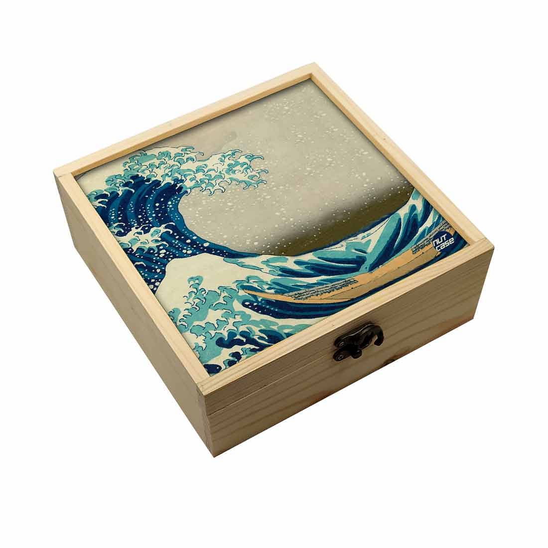 Jewellery Box Makepup Organizer -  Wave Nutcase