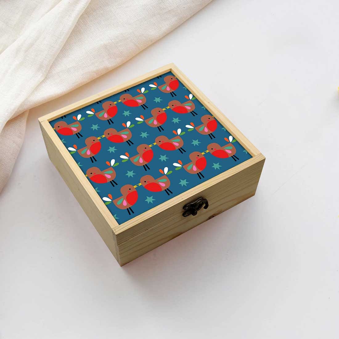 Jewellery Box Makepup Organizer -  Cute Bird Nutcase