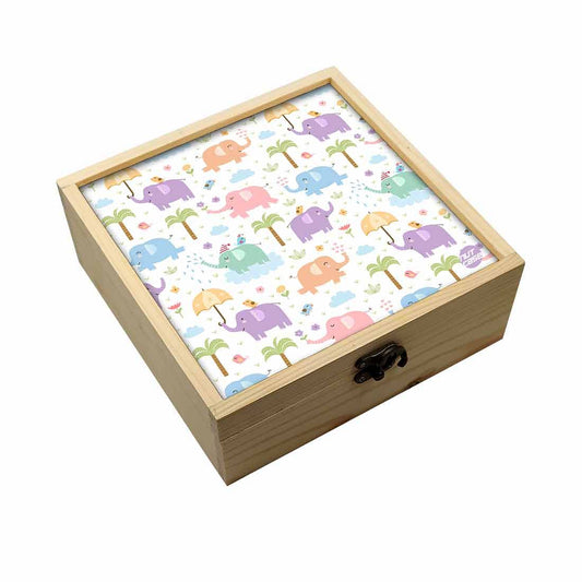 Jewellery Box Makepup Organizer -  Elephant Tree Nutcase