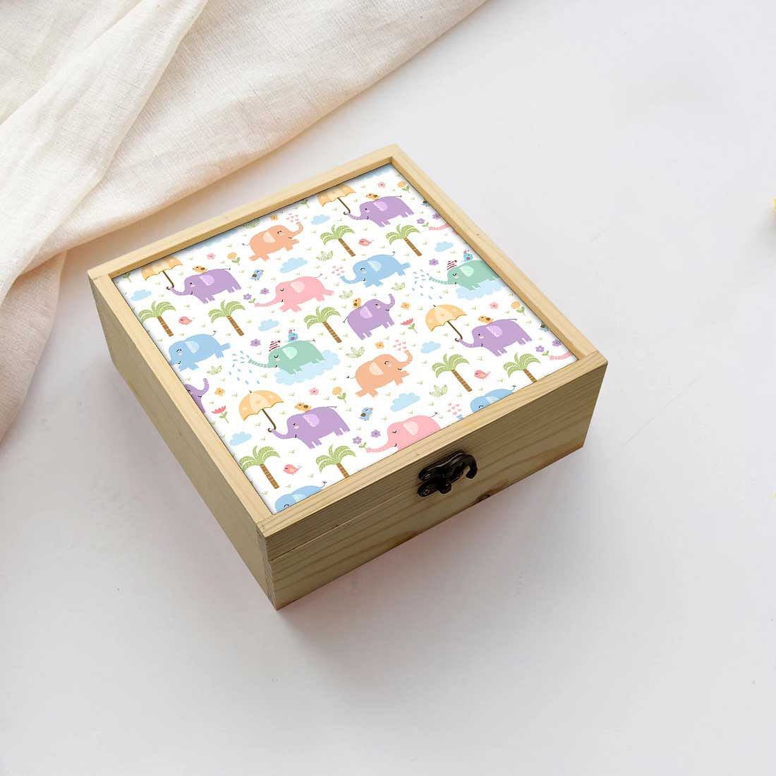 Jewellery Box Makepup Organizer -  Elephant Tree Nutcase