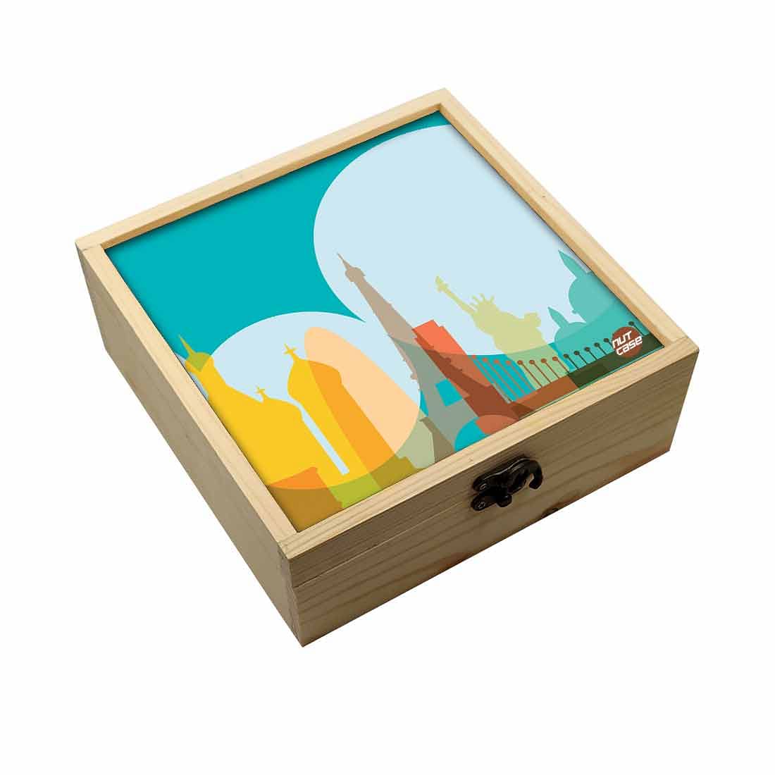 Jewellery Box Makepup Organizer -  Seven Wonders Nutcase