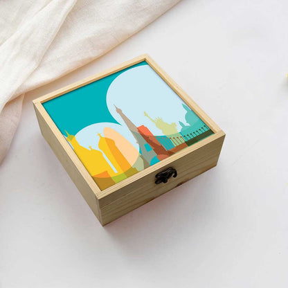 Jewellery Box Makepup Organizer -  Seven Wonders Nutcase