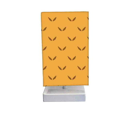 Table Lamp For Bedroom - Rust Color Minimal Nutcase