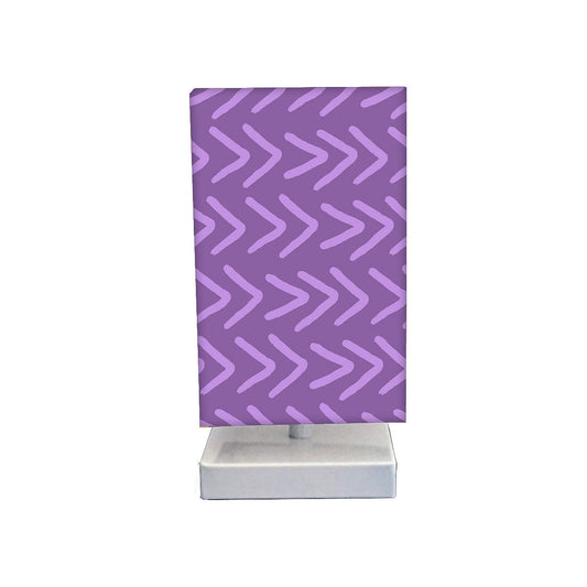 Table Lamp For Bedroom - Pink and Purple arrows Nutcase