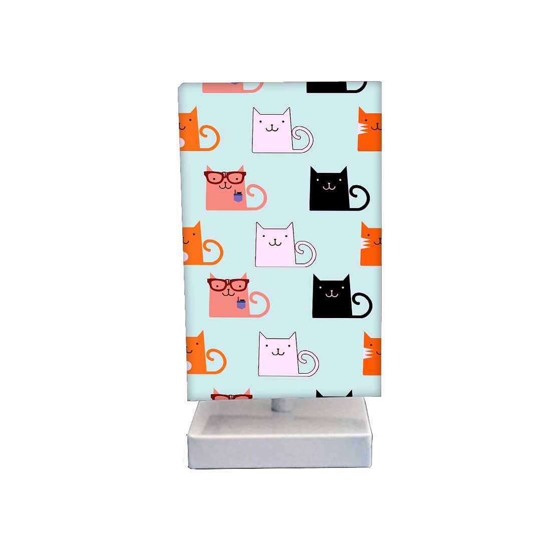 Table Lamp For Bedroom - Cute Cat World Nutcase