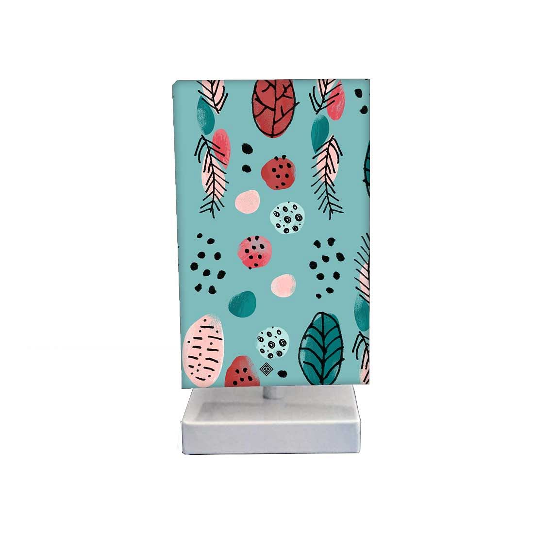 Table Lamp For Bedroom - TEAL NATURE GARDEN Nutcase