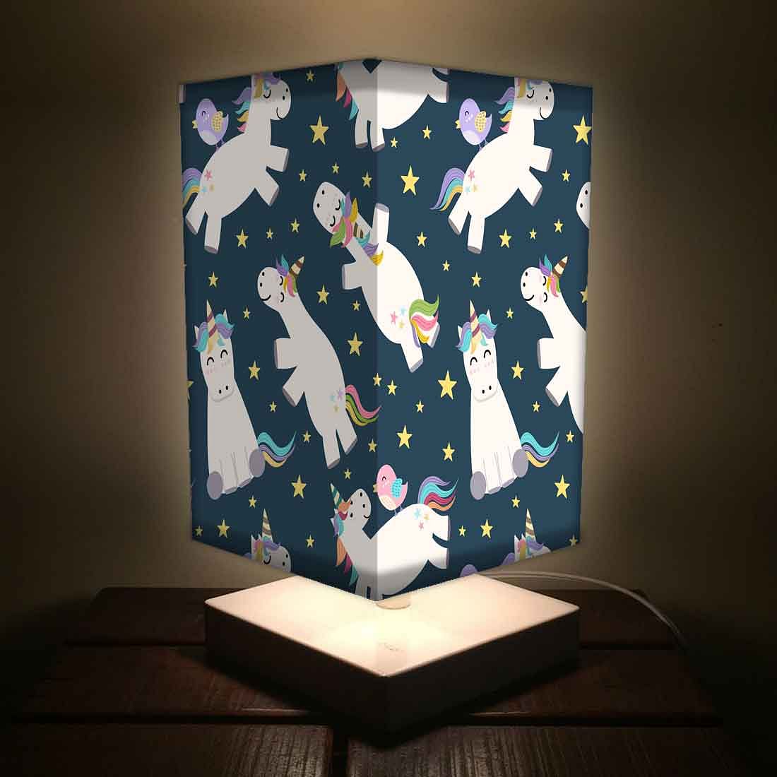 Unicorn Table Lamp for Kids Room Lights Nutcase