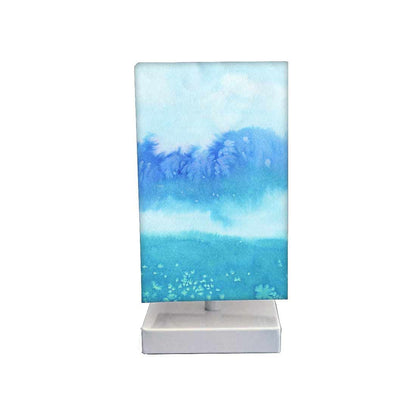 Sky Blue Watercolor Buy Table Lamps for Kids Room Nutcase