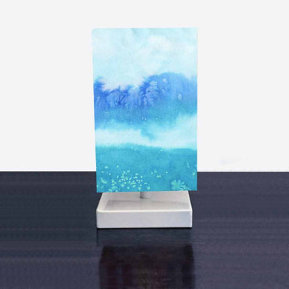 Sky Blue Watercolor Buy Table Lamps for Kids Room Nutcase