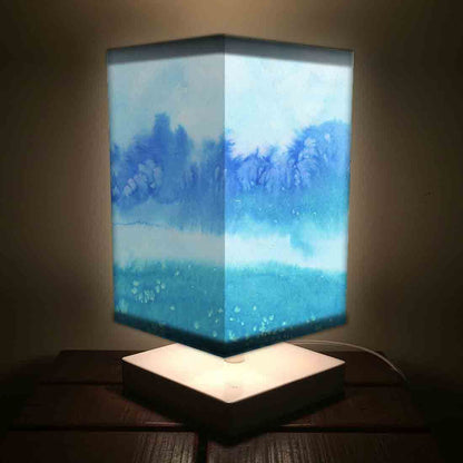 Sky Blue Watercolor Buy Table Lamps for Kids Room Nutcase