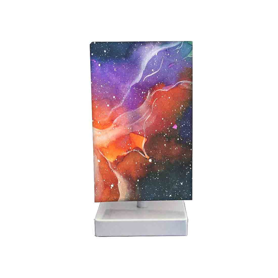 Watercolor Small Table Lamps for Living Room Nutcase