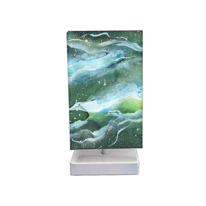 Watercolor Metal Table Lamp Light for Living Room Nutcase