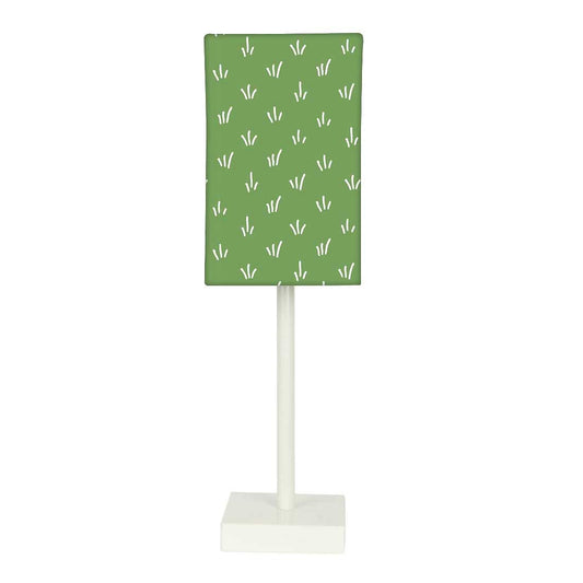 Tall Table Lamp For Living Rooms -   Green Grass Nutcase