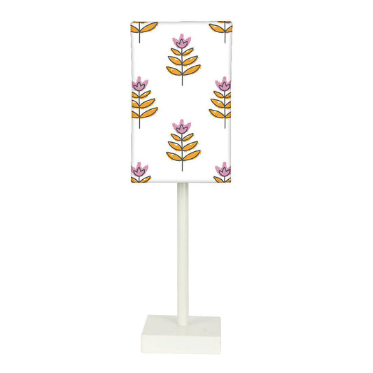 Tall Table Lamp For Living Rooms -   Ethnic Leaf Nutcase