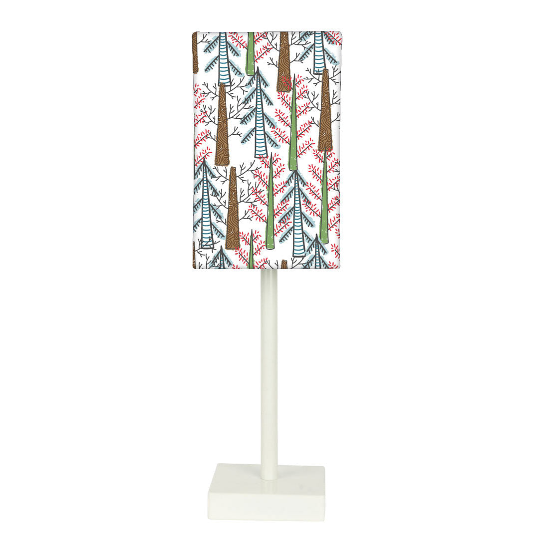 Tall Table Lamp For Living Rooms -   Autumn Woods Nutcase